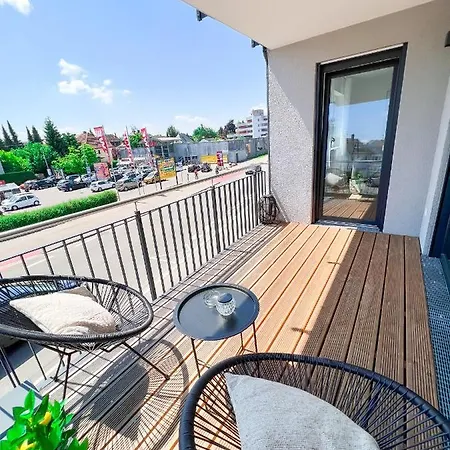 Sunset Club - L Balkon - Kueche - Parkplatz * 梅明根